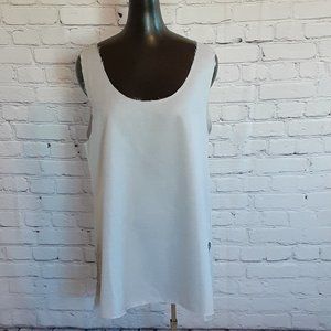 Silk/Blend Long Tank